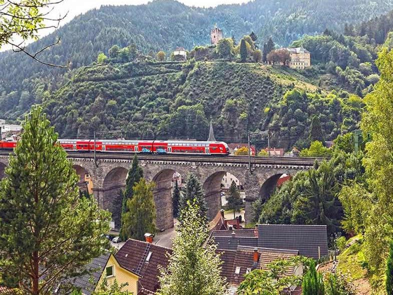 Gaestehaus Ursula Hotel Hornberg Bagian luar foto